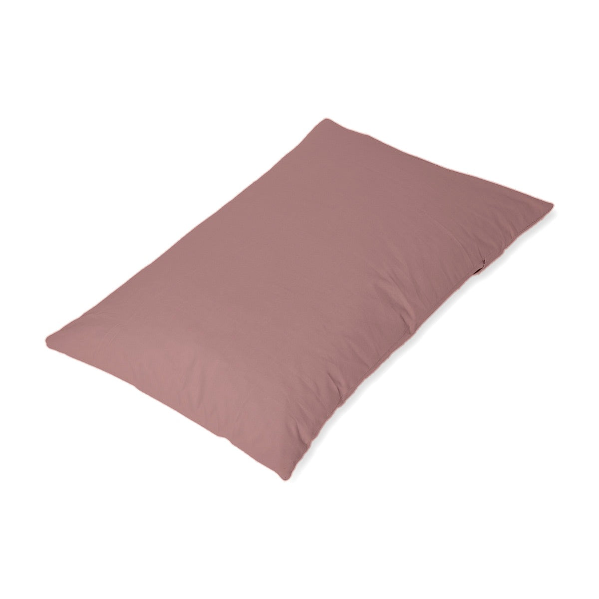 Coussin de santé avec housse en coton rose ancien pour adultes – housse de coussin vue de biais