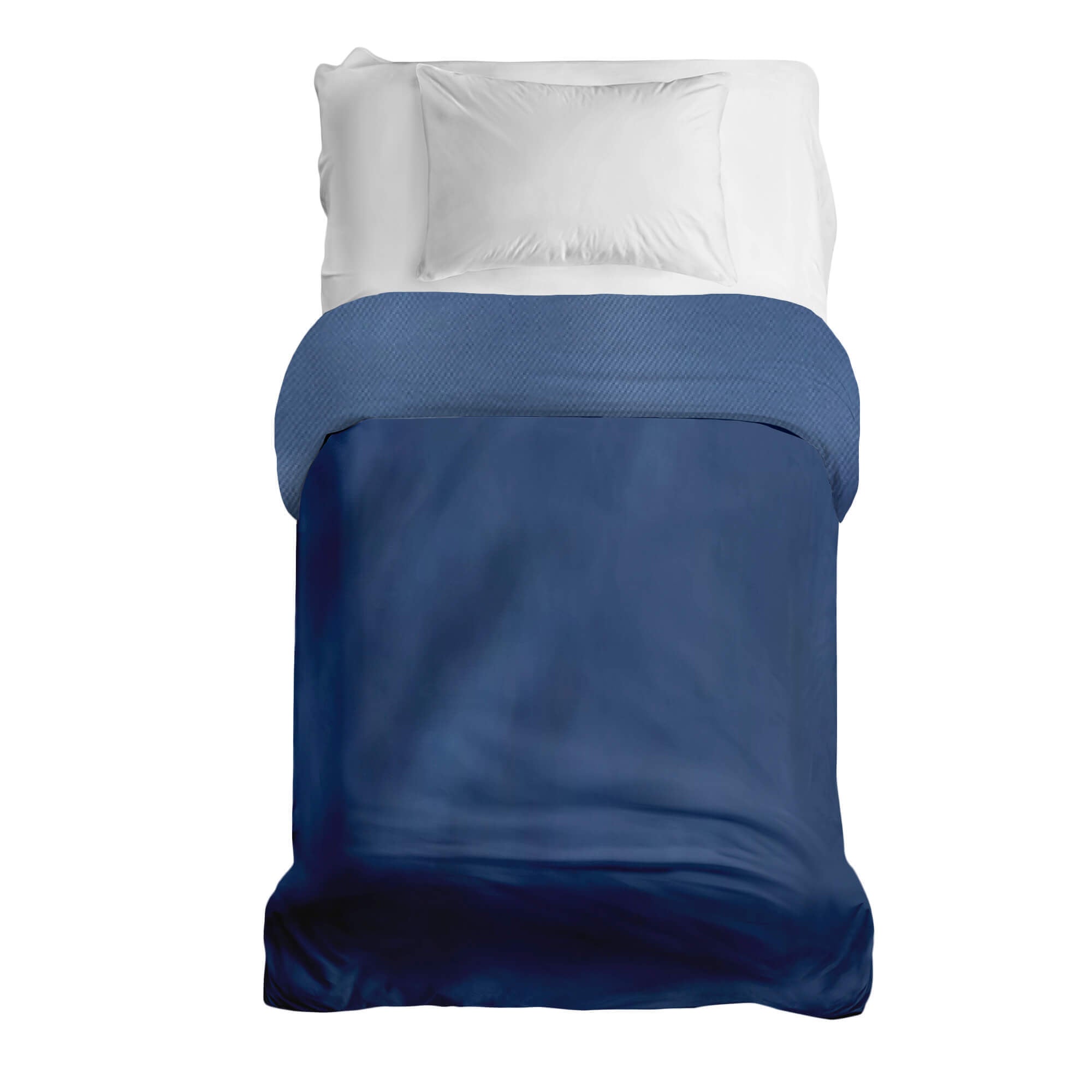 Couverture thérapeutique originale - Housse en coton bleu