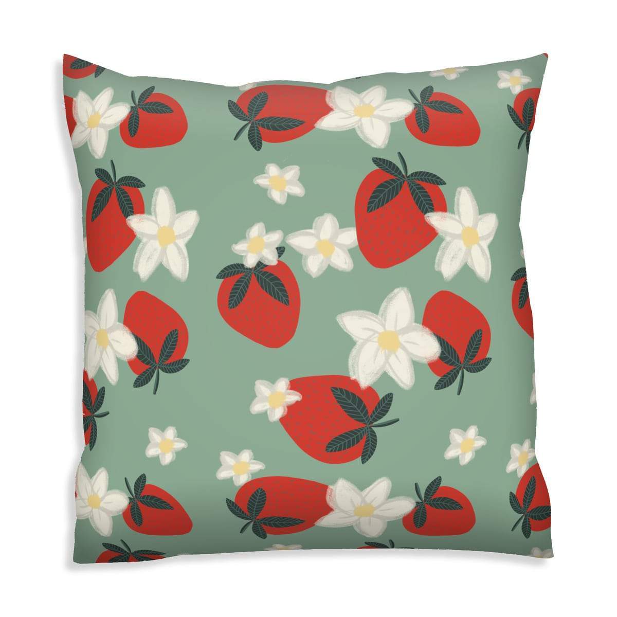 Coussin de santé avec motif fraises pour enfants