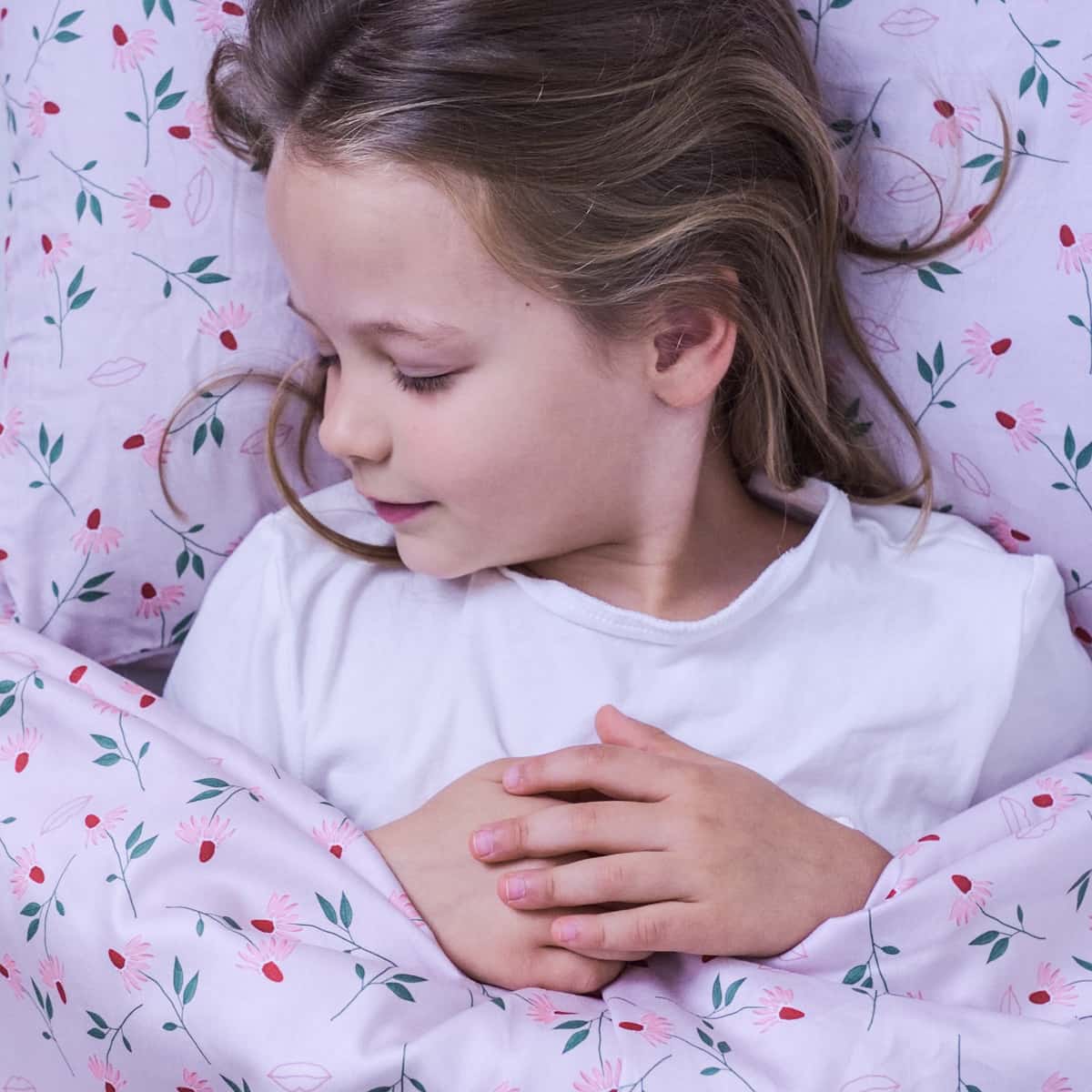 Coussin de santé avec motif marguerites pour enfants