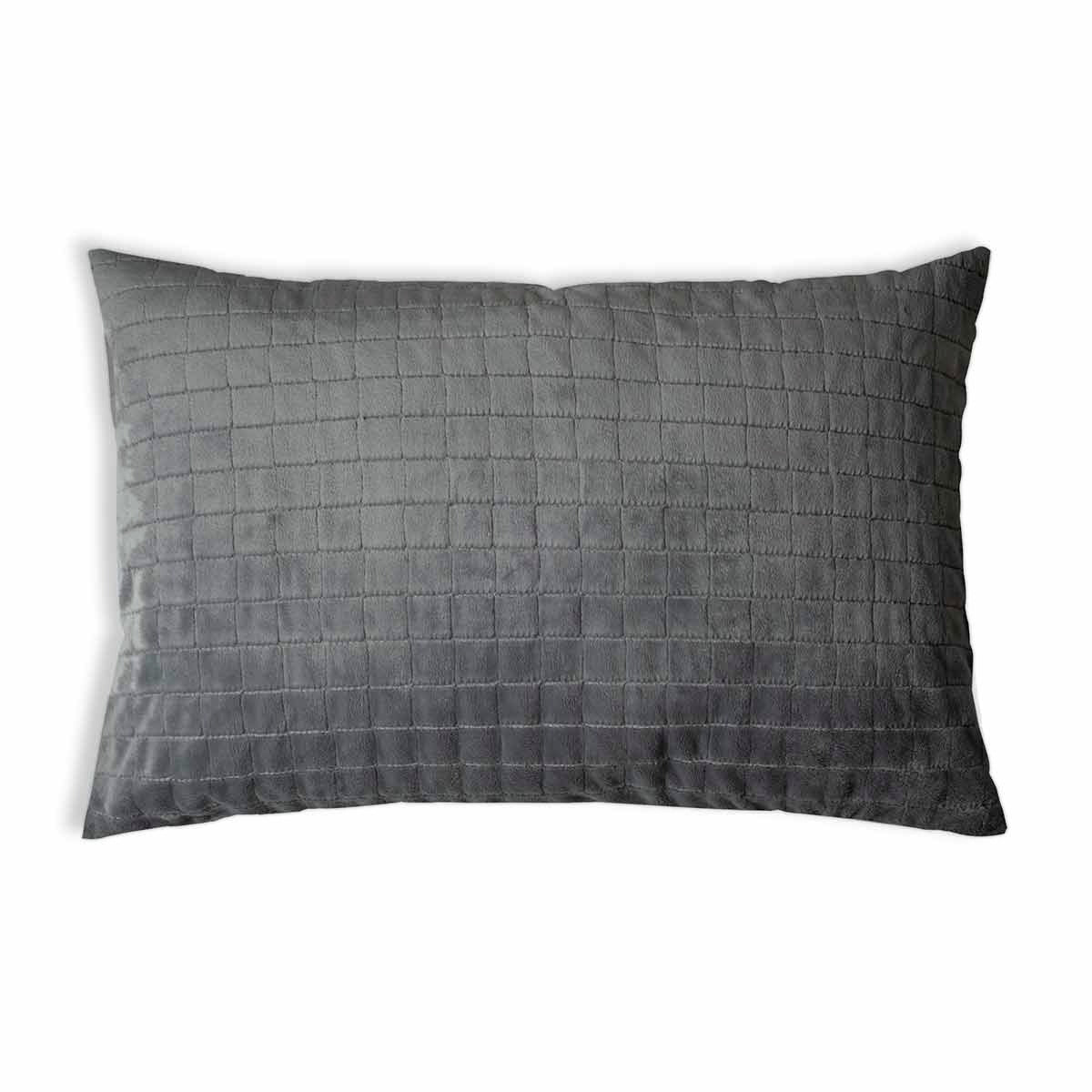Coussin de santé avec housse 4 saisons gris graphite pour adultes