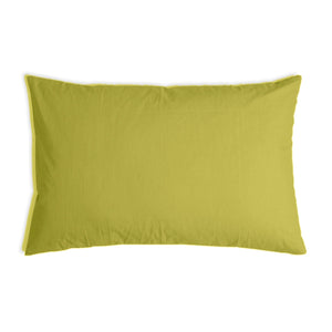 Coussin de santé avec housse en coton kaki pour adultes – housse de coussin vue de face