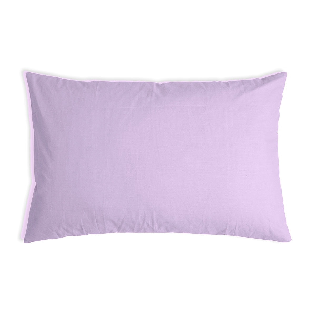 Coussin de santé avec housse en coton lavande pour adulte