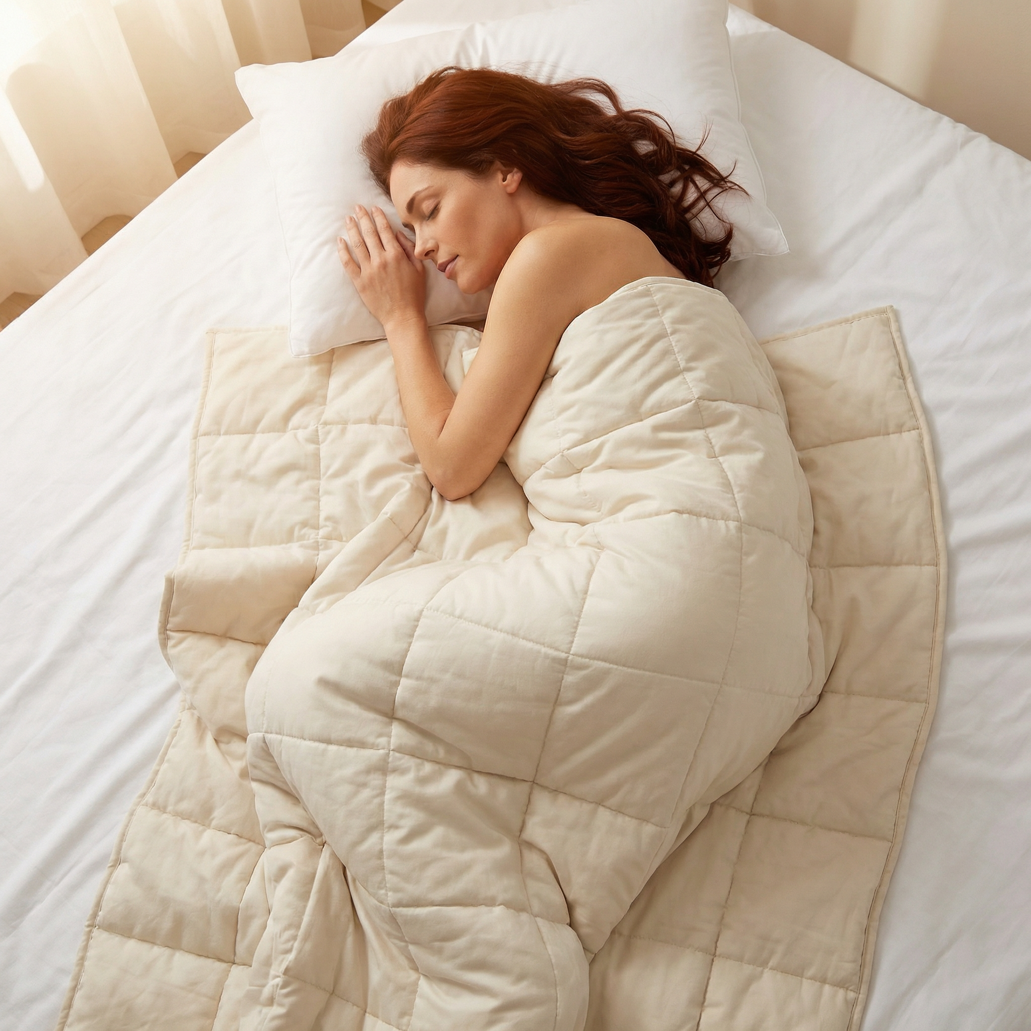 Couverture thérapeutique originale - Couverture pondérée SENSOMEDIC (sans housse) pour adultes