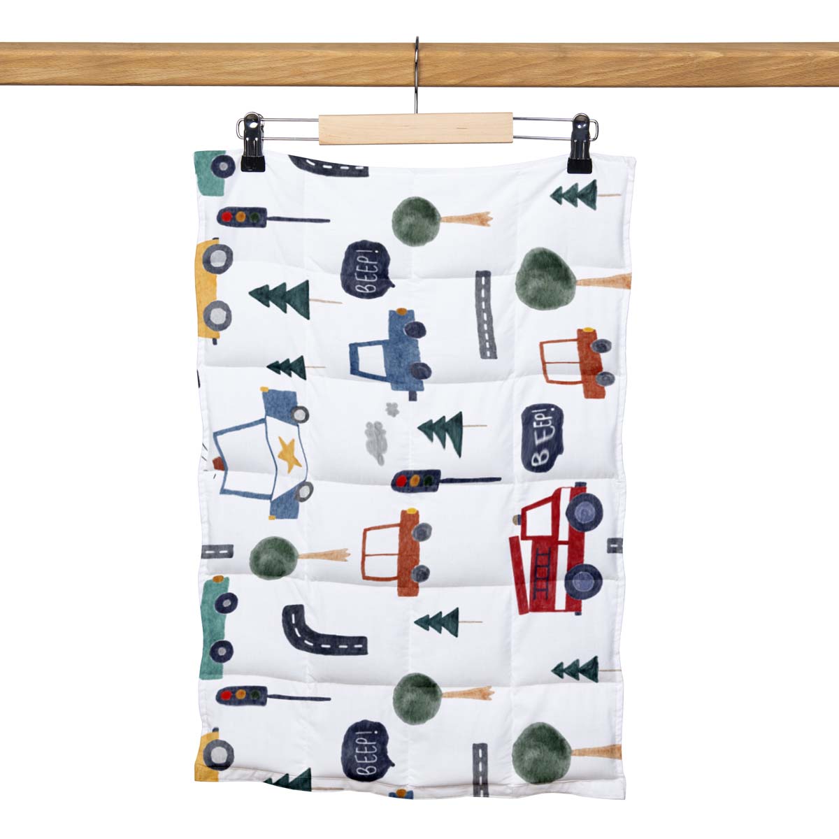 Coussin lesté pour enfants - Motifs multicolores