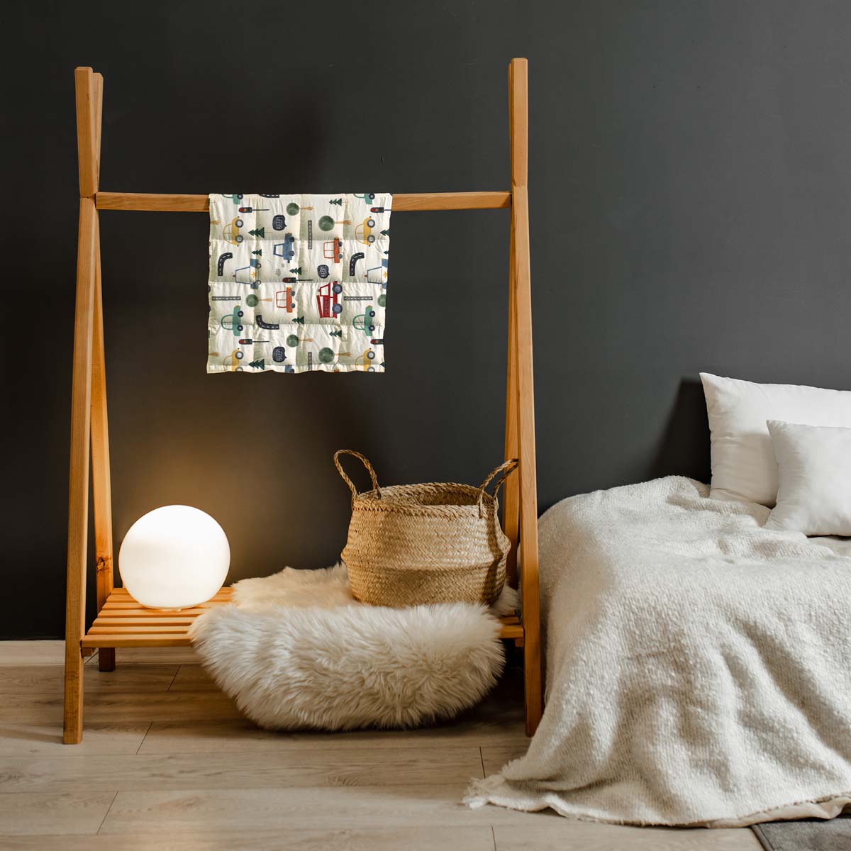 Coussin lesté pour enfants - Motifs multicolores