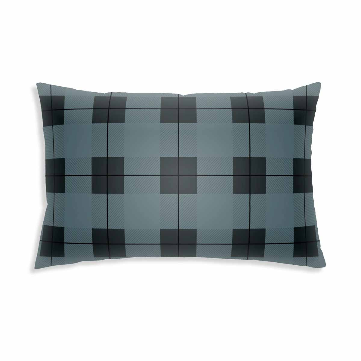 Coussin de santé noir et bleu pour adultes