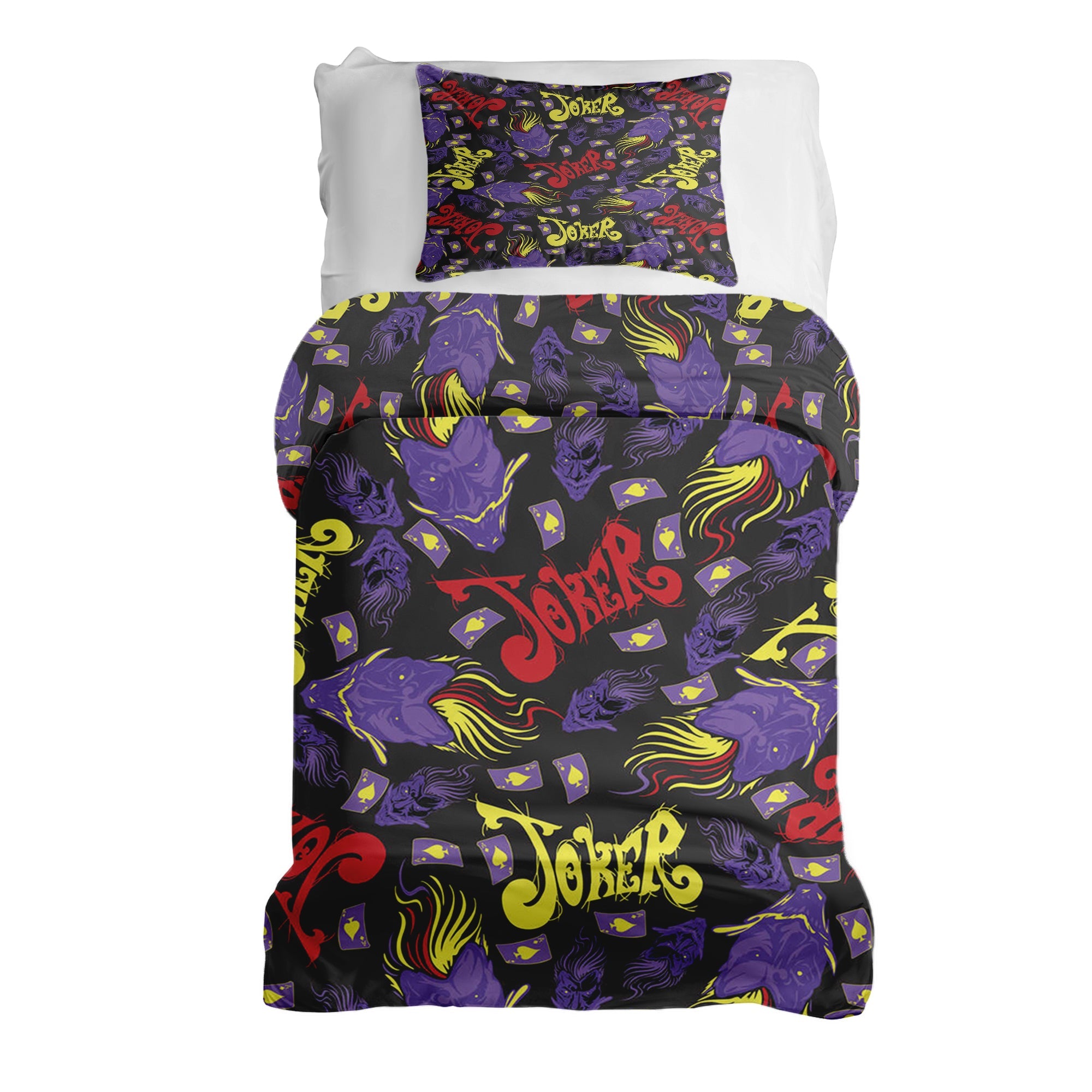 Couverture Thérapeutique Originale TD - Ensemble de Literie en Coton Joker