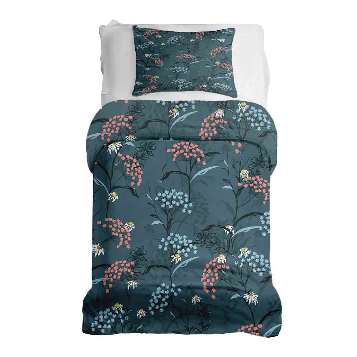 Original Therapiedecke - Ensemble de literie en coton fleurs printanières