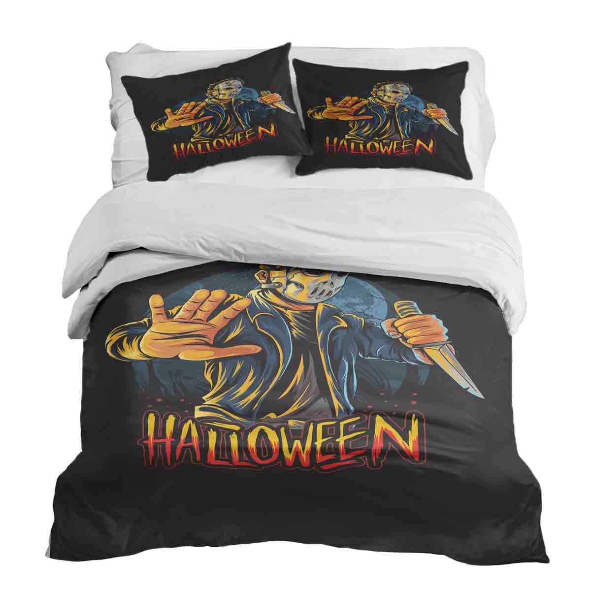 Original Therapiedecke - Ensemble de literie en coton Halloween 2