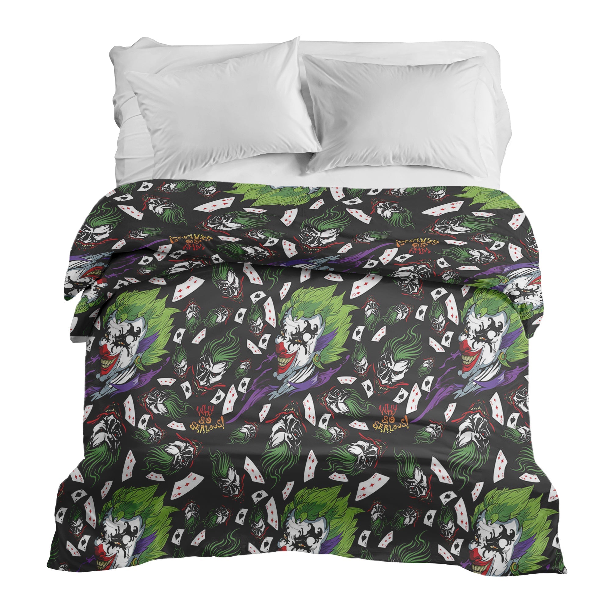 Couverture thérapeutique originale - Housse en coton Joker coloré