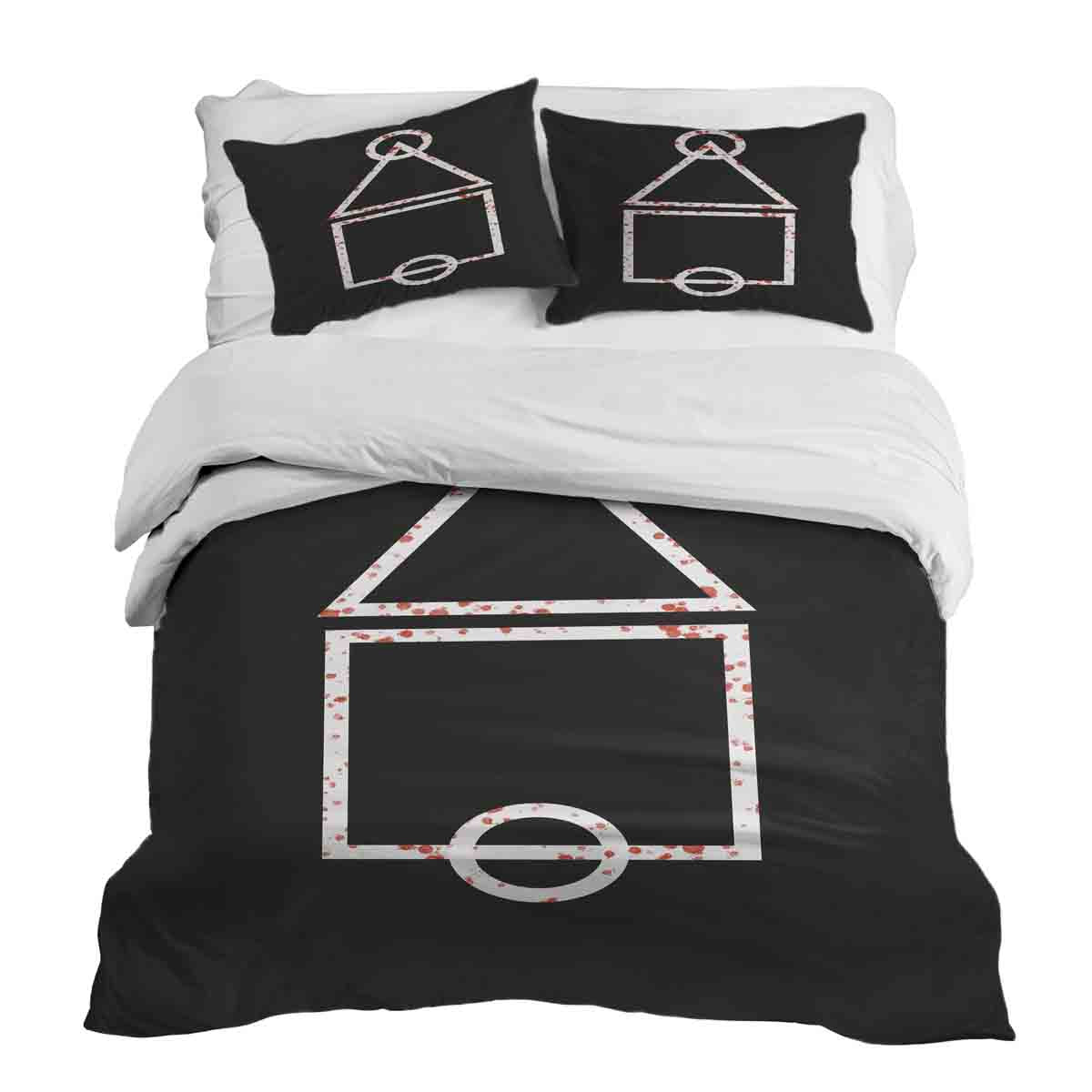 Original Therapiedecke - Ensemble de literie en coton Formes sanglantes