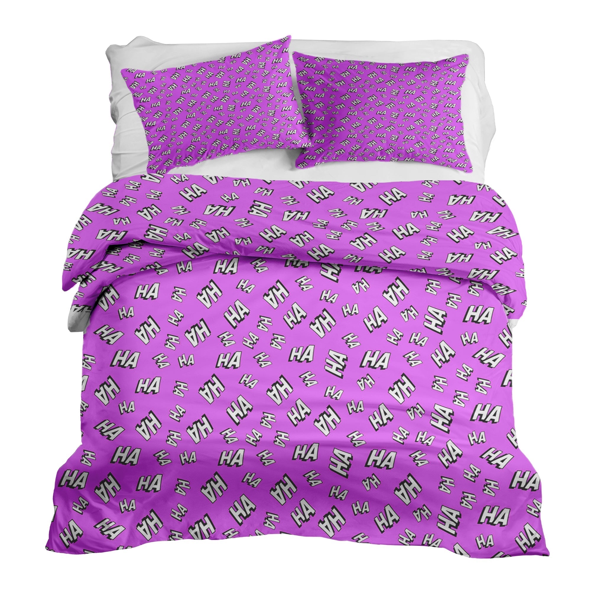 Couverture Thérapeutique Originale TD - Ensemble de Literie en Coton Ha Ha Ha