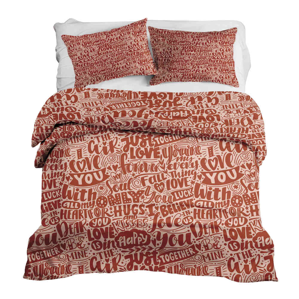 Original Therapiedecke - Ensemble de literie en coton Be Mine
