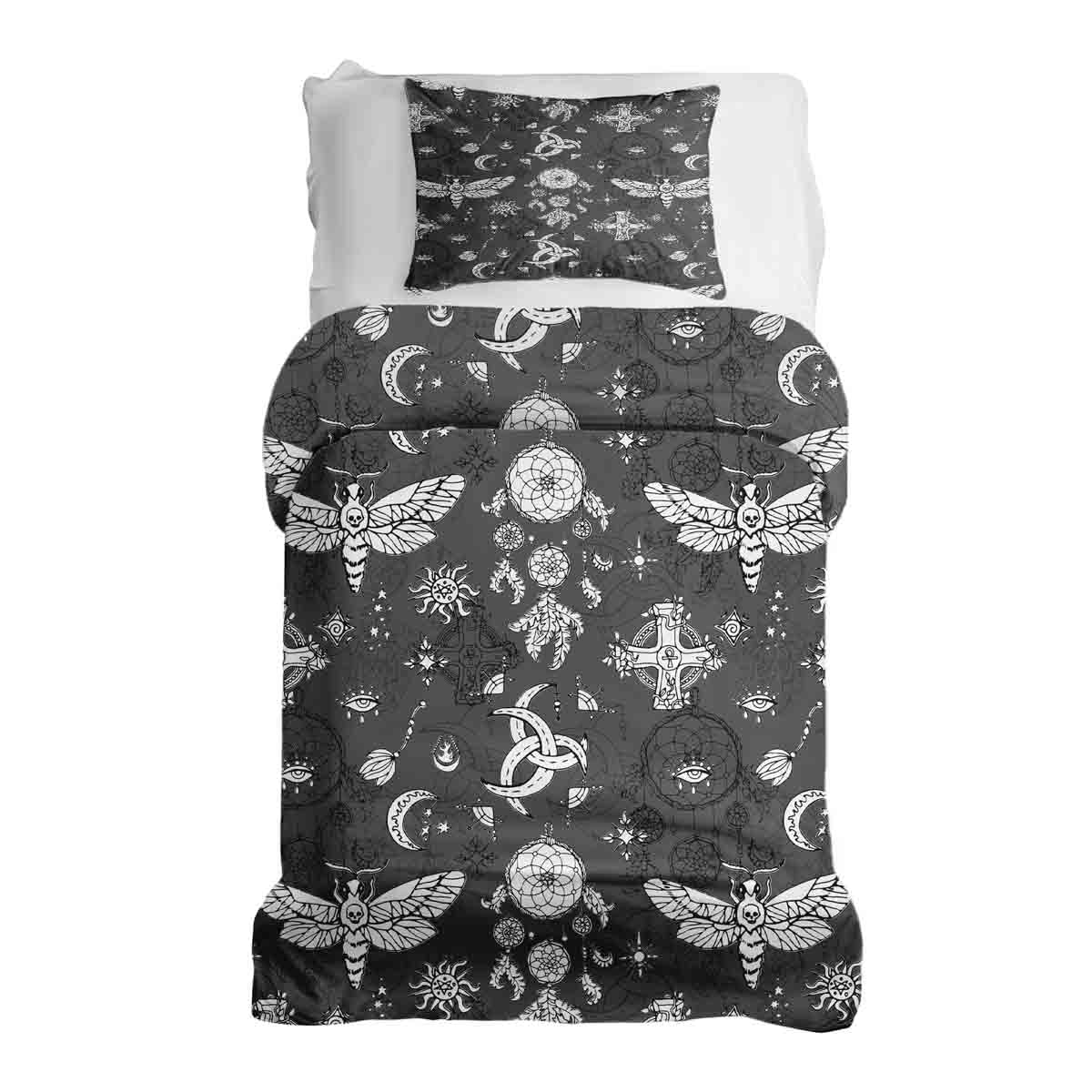 Original Therapiedecke - Ensemble de literie en coton Libellule frissonnante