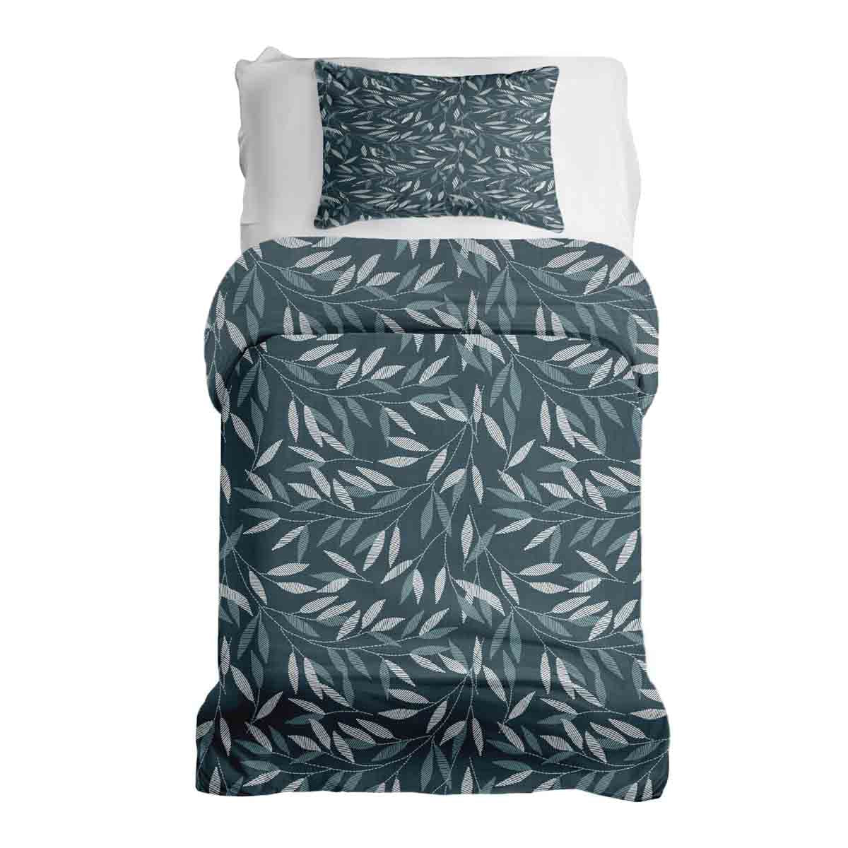 Original Therapiedecke - Ensemble de literie en coton avec branches bleues