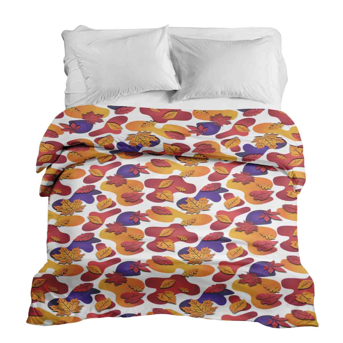 Couverture thérapeutique originale - Housse en coton taches colorées