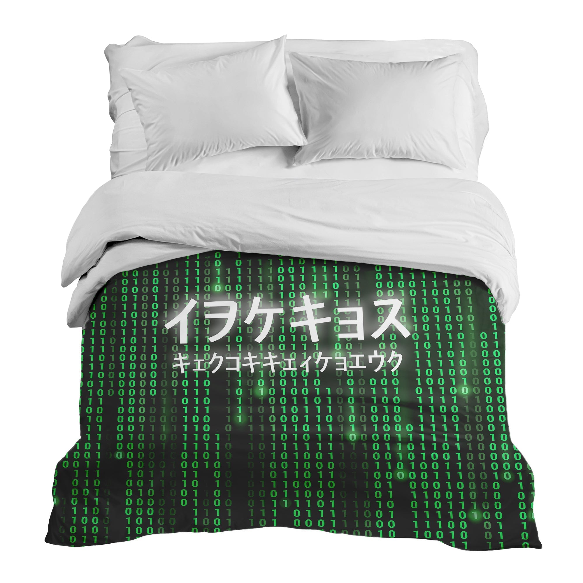 Couverture thérapeutique originale - Housse en coton verte Code numérique