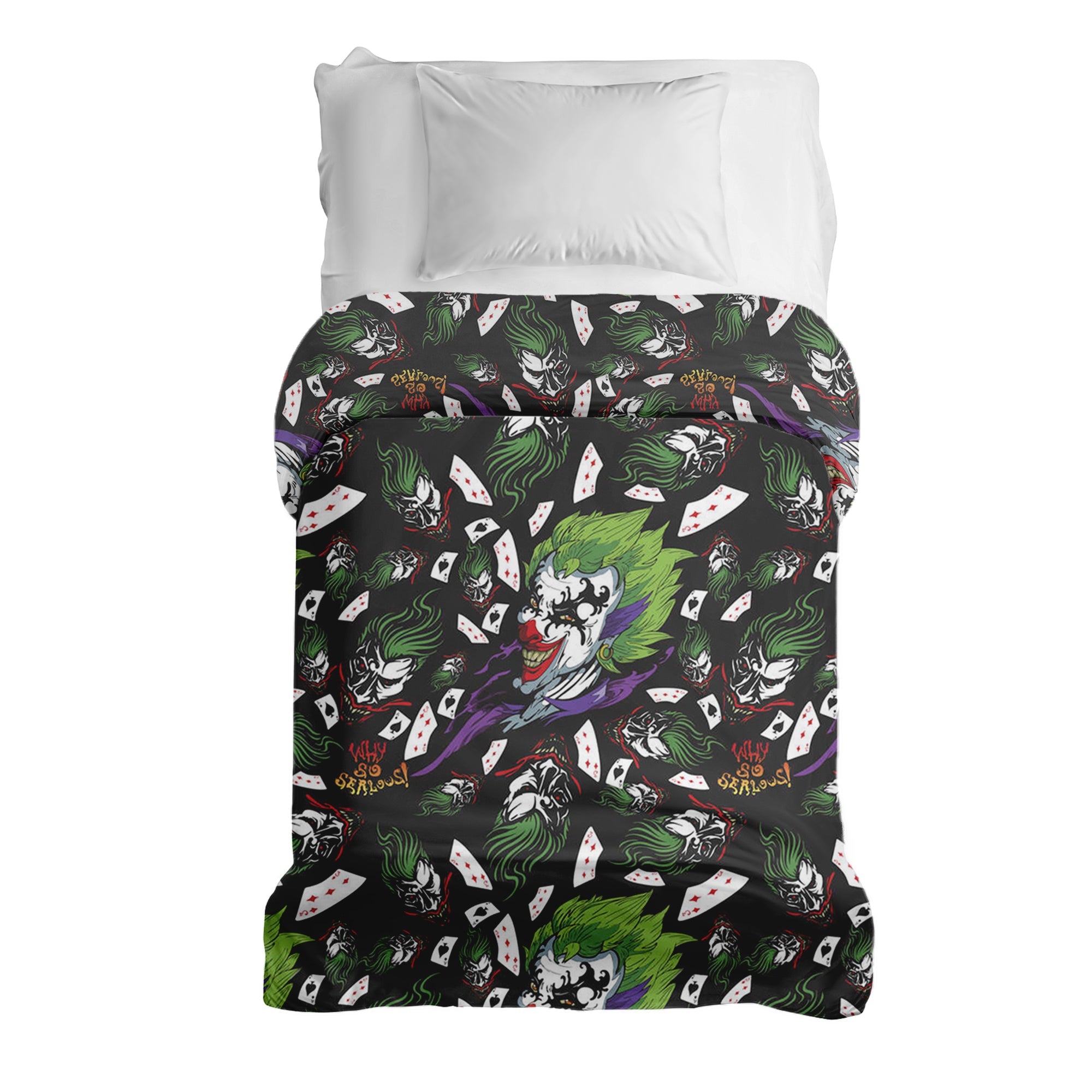 Couverture thérapeutique originale - Housse en coton Joker coloré