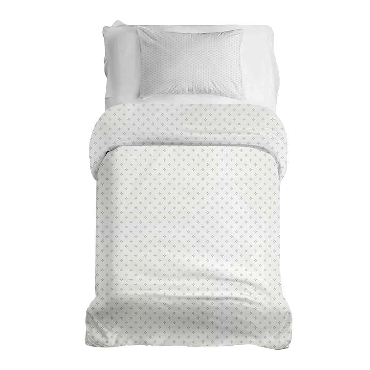Original Therapiedecke - Ensemble de literie en coton avec petits losanges