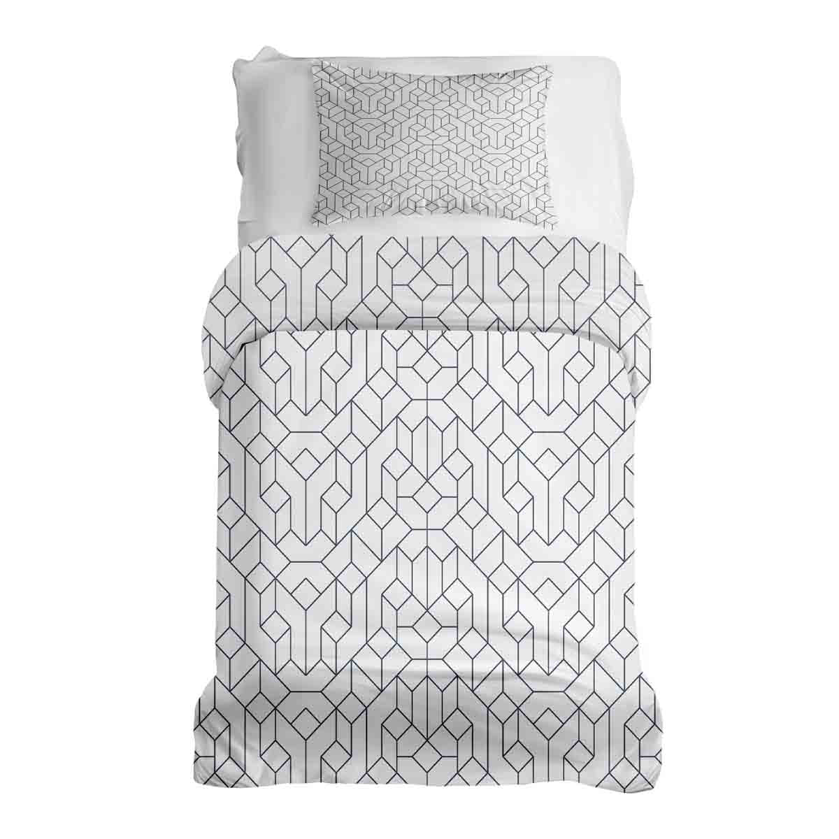 Original Therapiedecke - Ensemble de literie en coton Motif noir