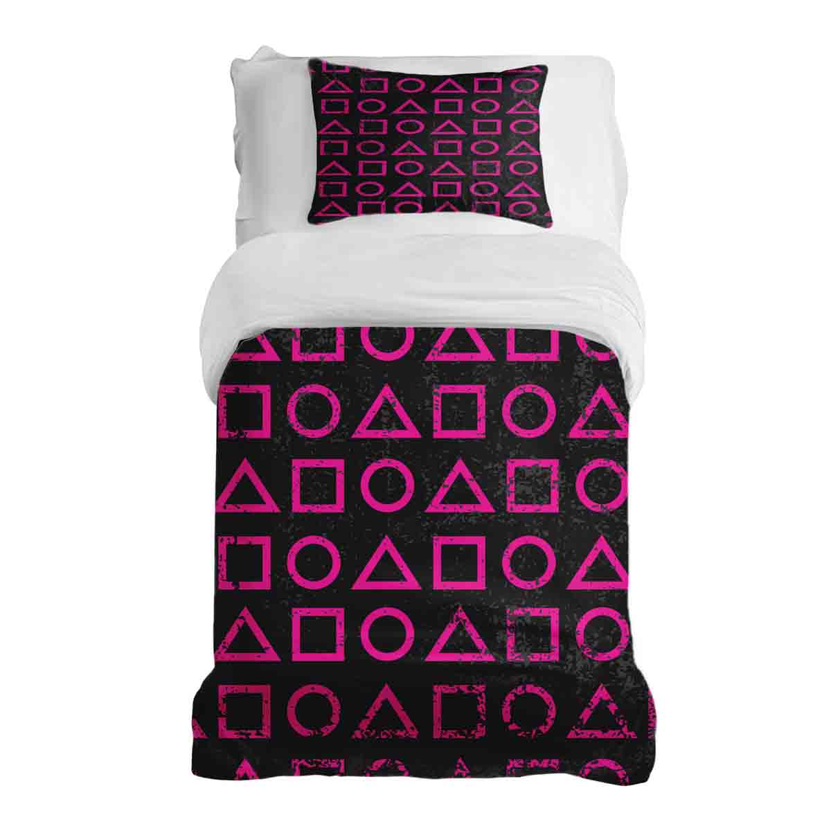 Original Therapiedecke - Ensemble de literie en coton Formes Dalgona