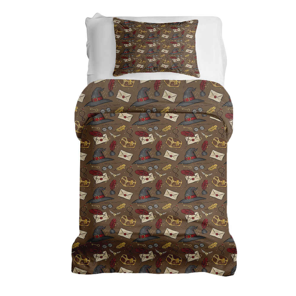 Original Therapiedecke - Ensemble de literie en coton chapeau parlant