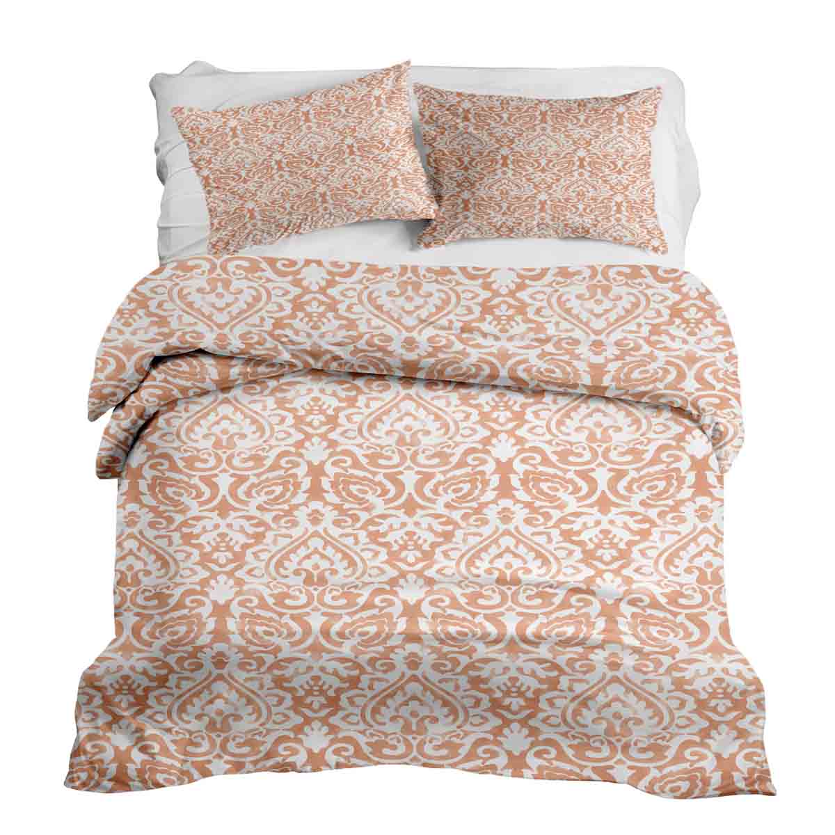 Original Therapiedecke - Ensemble de literie en coton boho orange
