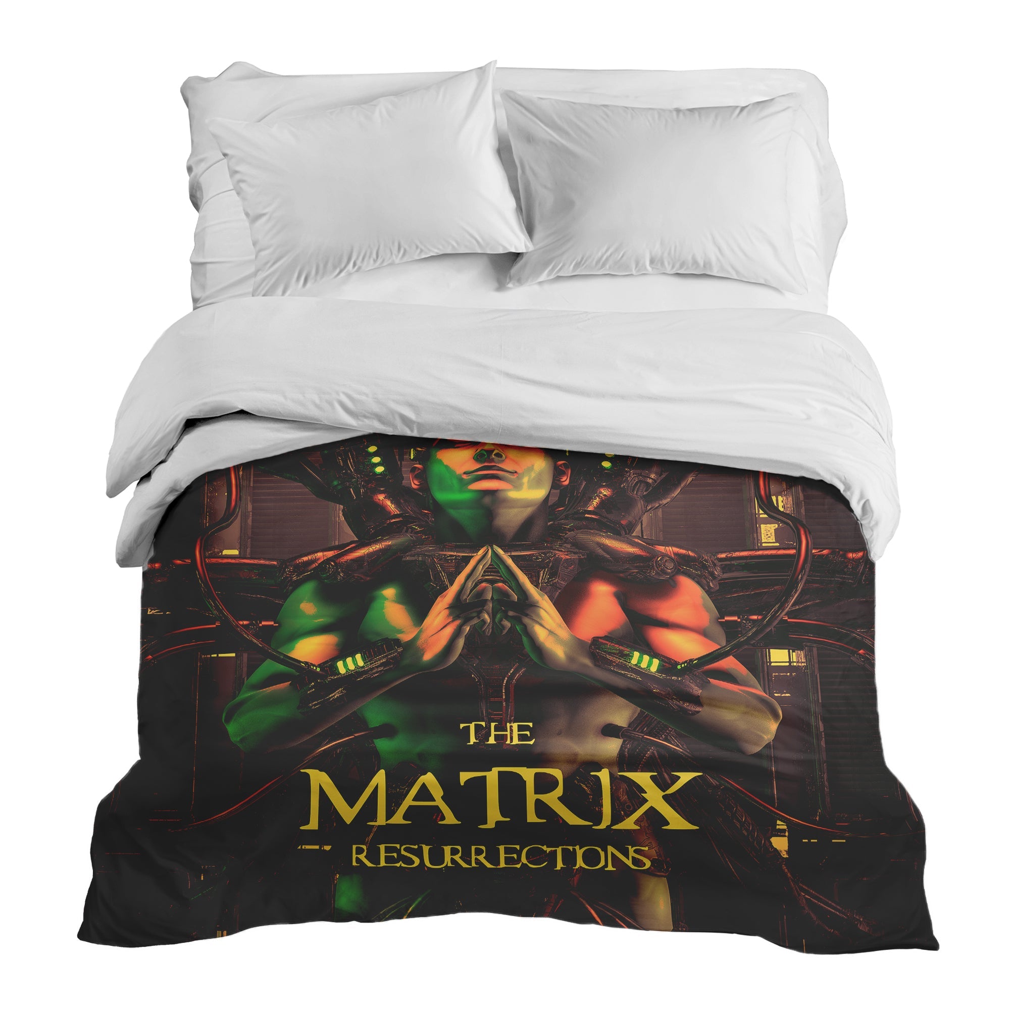 Couverture thérapeutique originale - Housse en coton marron Matrix