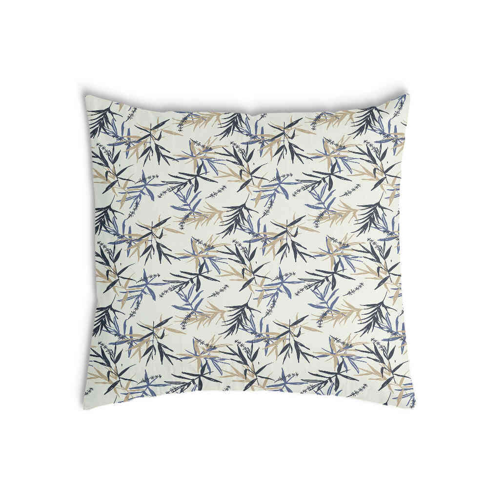 Coussin de santé motif feuille beige
