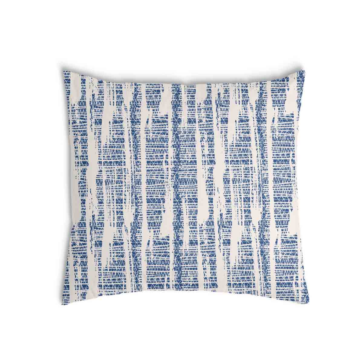 Coussin de santé avec motif bleu