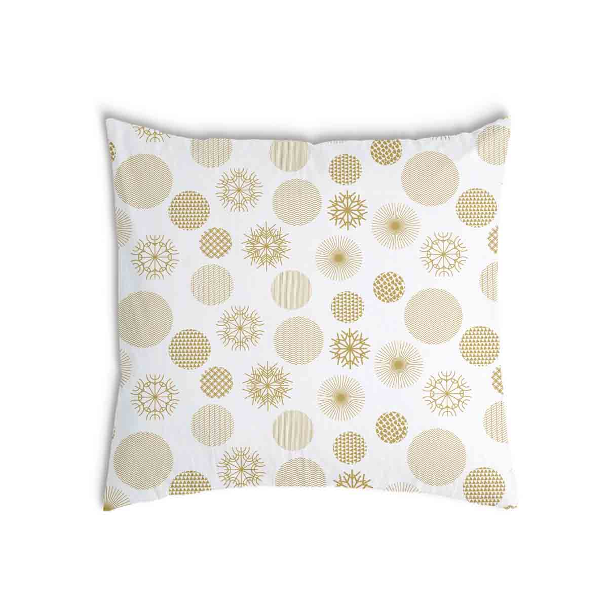 Coussin de santé ornement doré de Noël