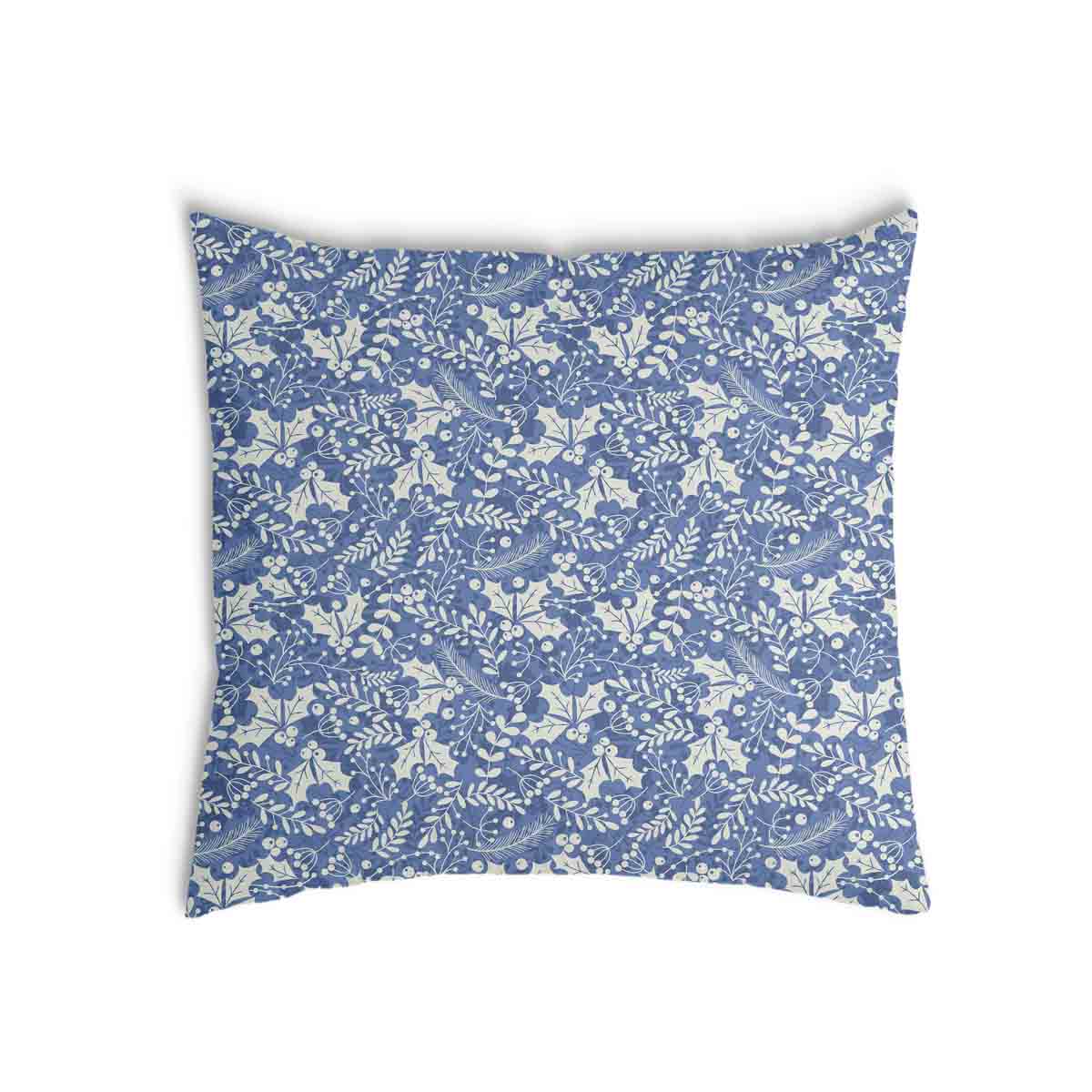 Coussin de santé bleu Noël