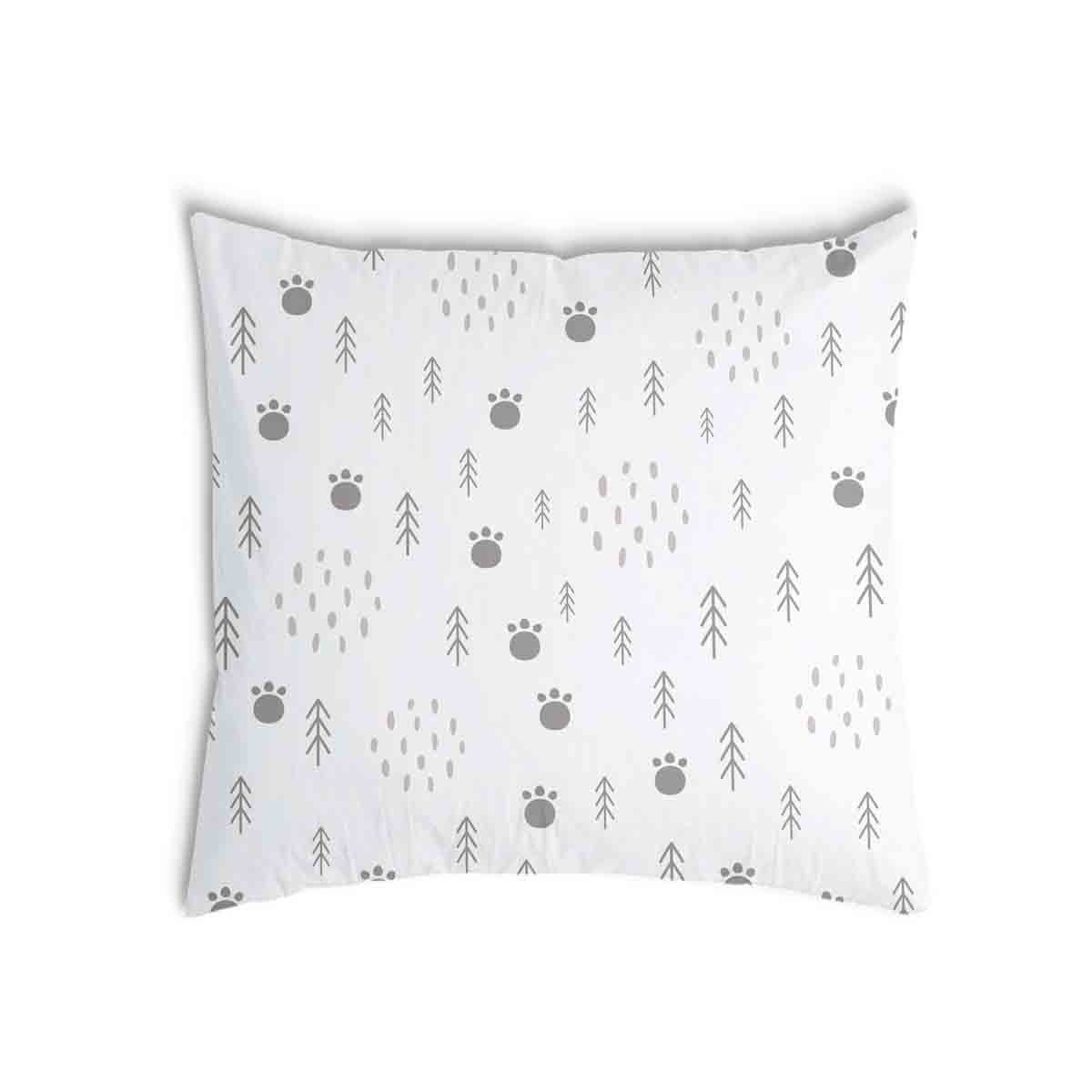 Coussin de santé Empreintes de pattes dans la forêt