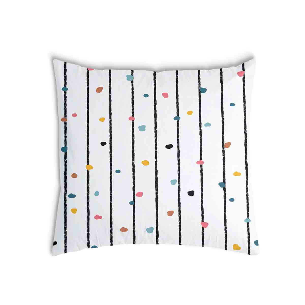 Coussin de santé avec des points colorés