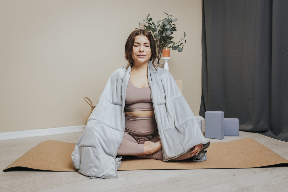 Coussin de santé Feuilles vertes