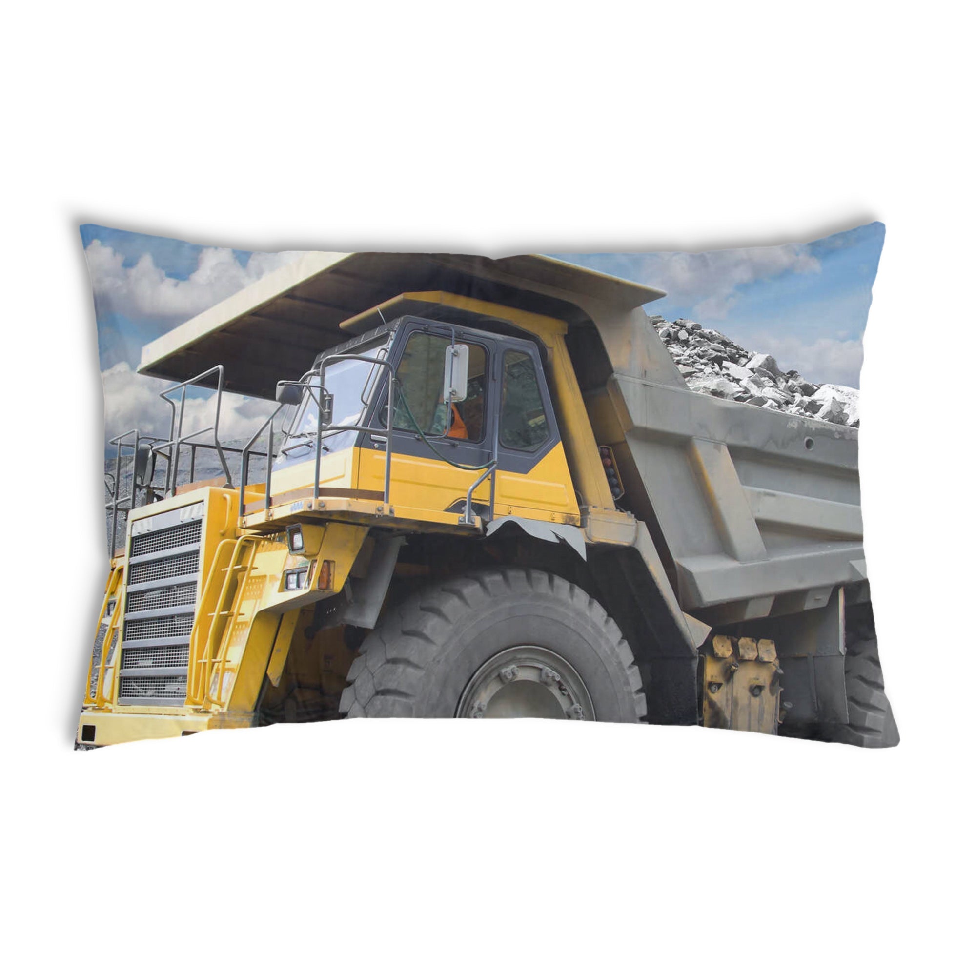 Coussin de santé Camion jaune