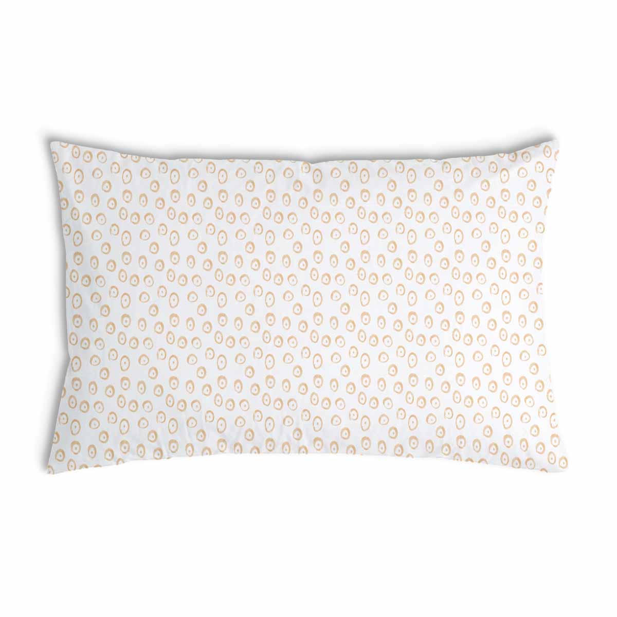 Coussin de santé avec cercles orange