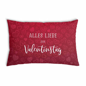 Coussin de santé avec housse en coton tout mon amour pour la Saint-Valentin