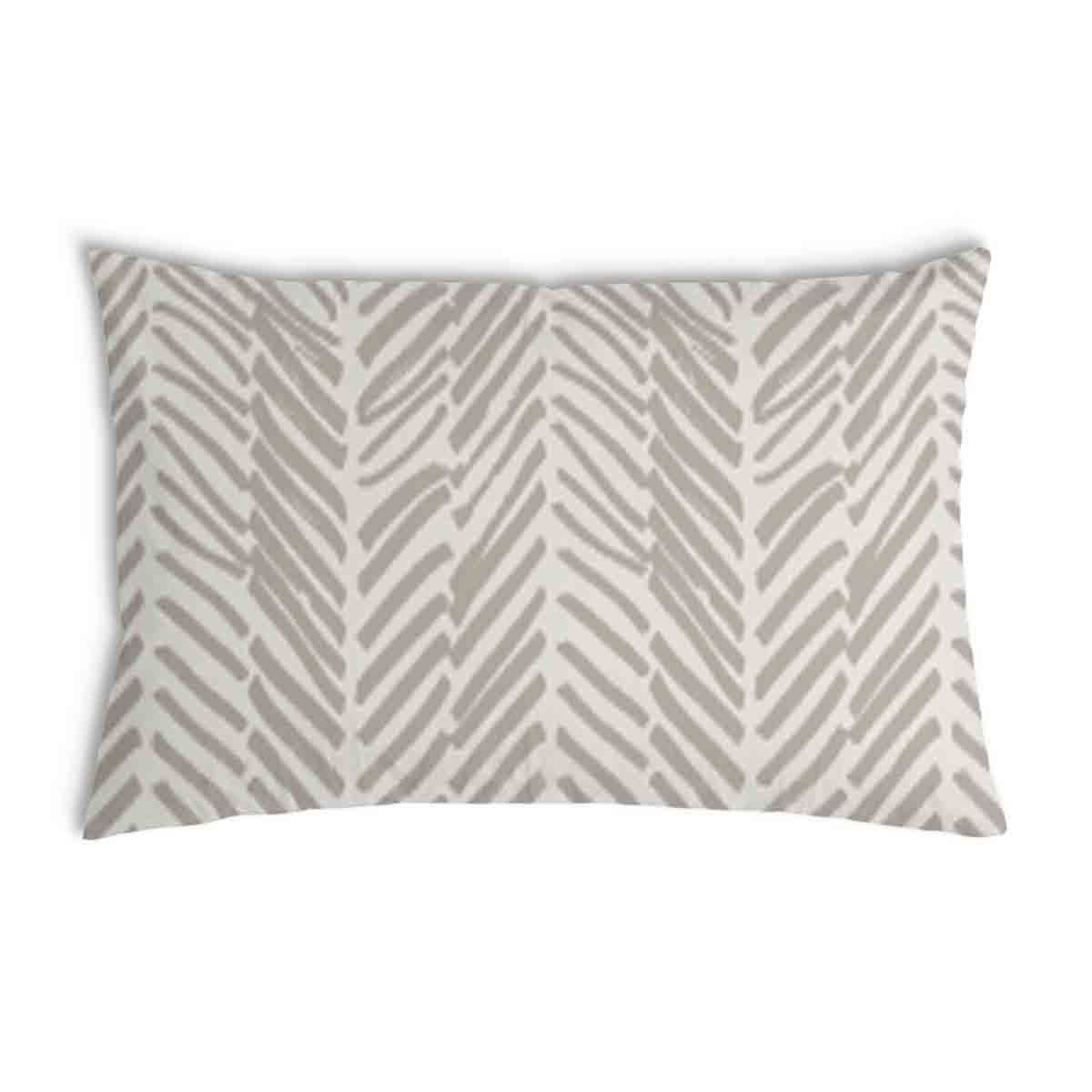 Coussin de santé beige avec rayures