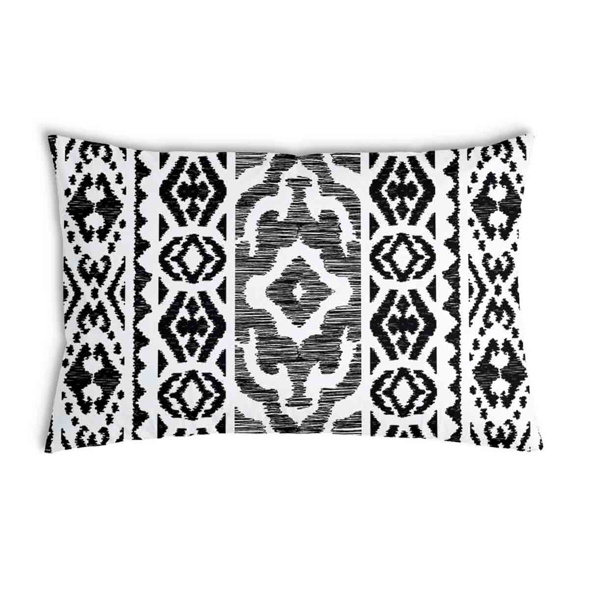 Coussin de santé avec formes noires