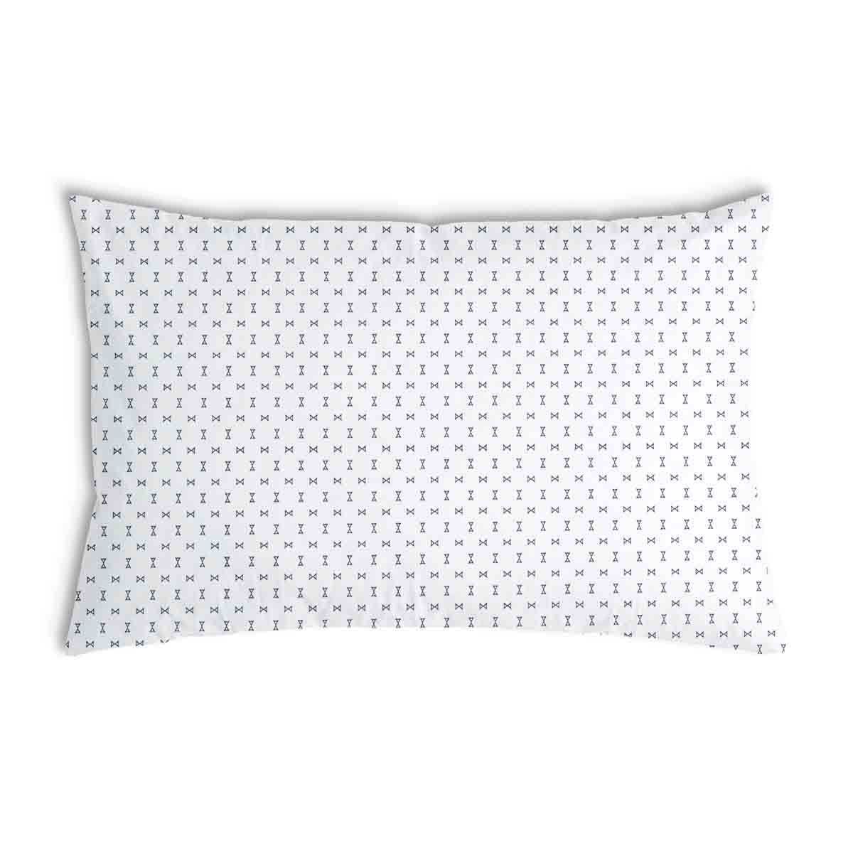 Coussin de santé blanc avec petits nœuds