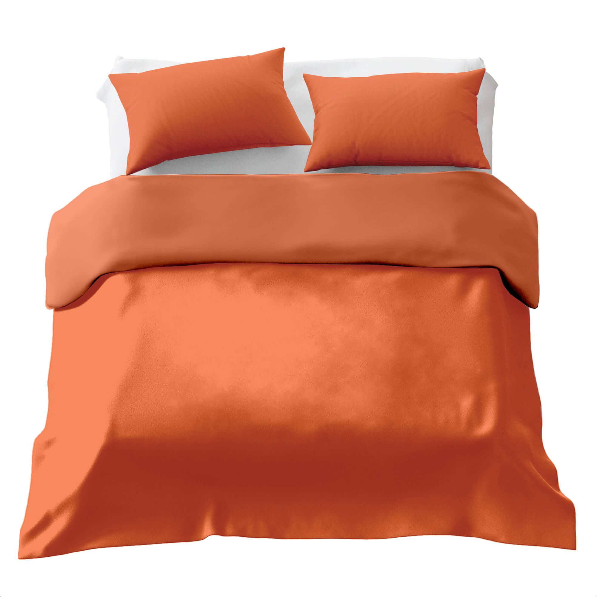 Couette thérapeutique Ensemble de literie Basic Rouge rouille
