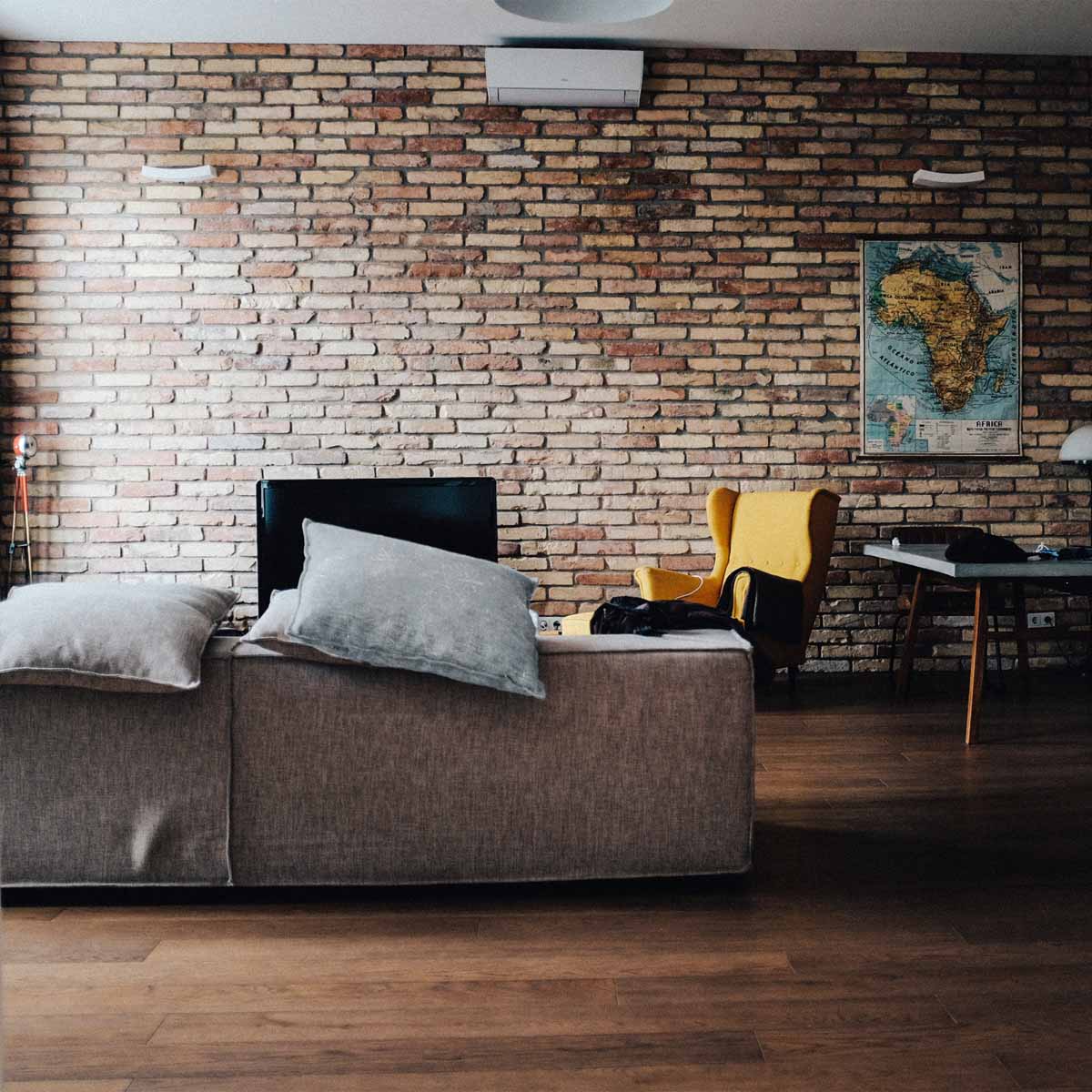 Coussin de santé gris avec flocons de neige