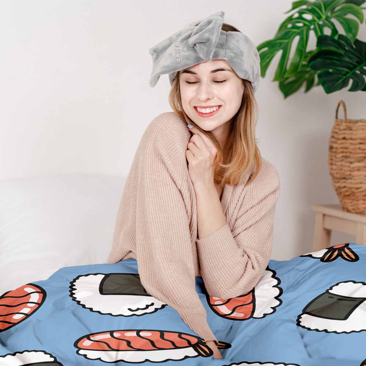 Original Therapiedecke - Ensemble de literie en coton avec sashimi