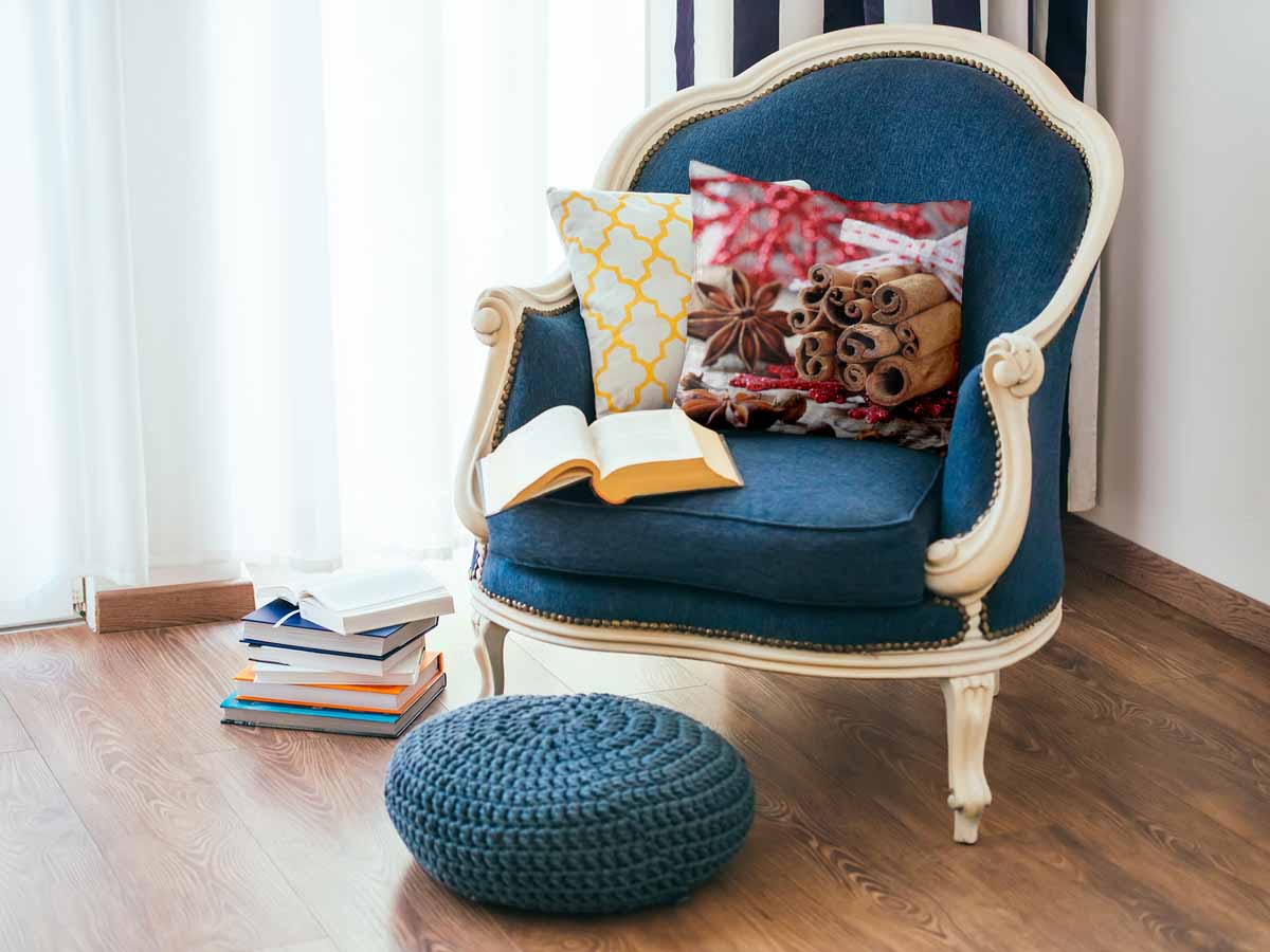 Coussin de santé avec bâtons de cannelle