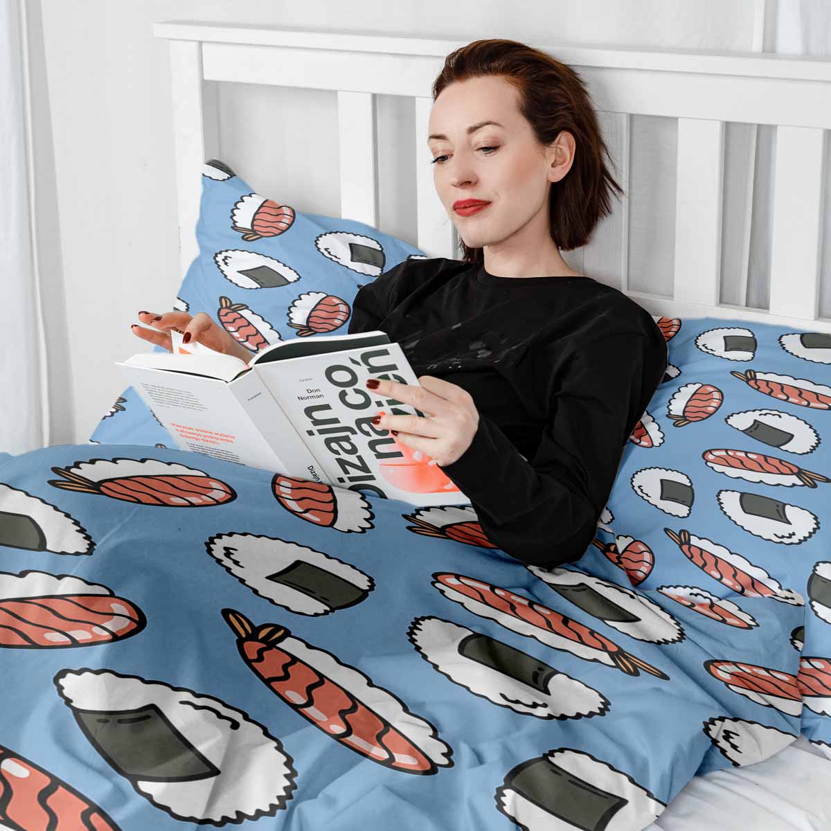 Original Therapiedecke - Ensemble de literie en coton avec sashimi