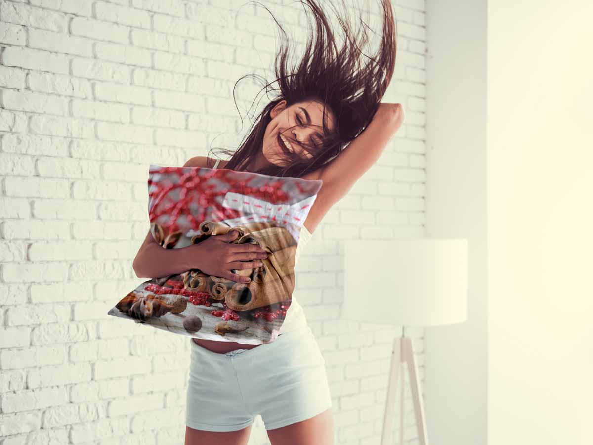 Coussin de santé avec bâtons de cannelle