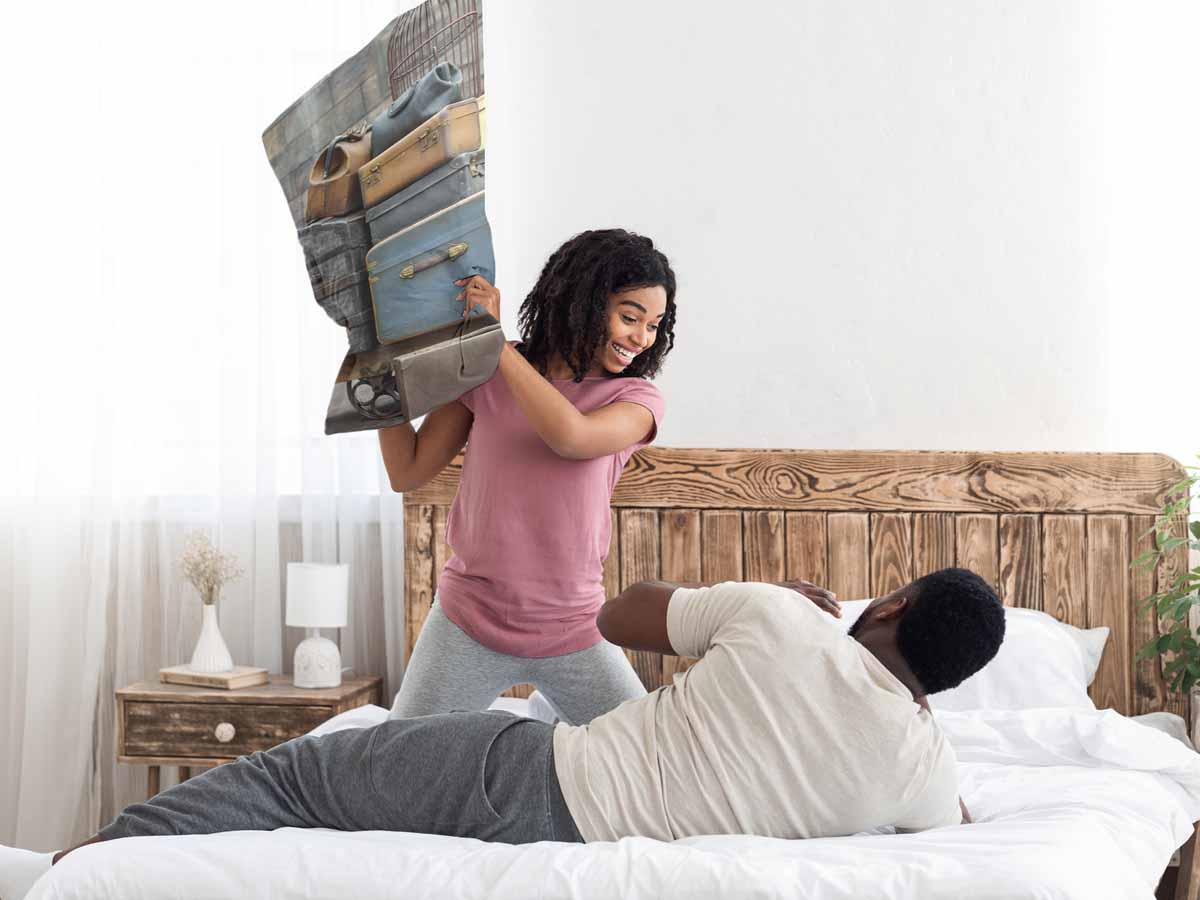 Coussin de santé avec caisses