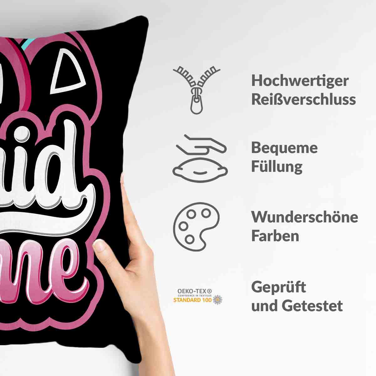 Coussin de santé Noir Squid